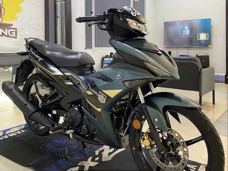 Loan Yamaha Y15ZR 2023 terpakai · Simpang Ampat, Pulau Pinang — Hijau, no plate KFQ6960