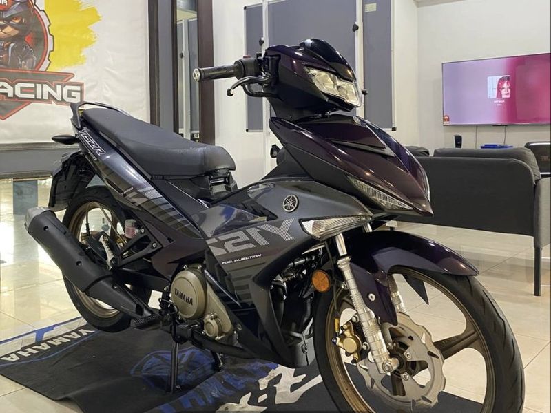 Loan Yamaha Y15ZR 2022 terpakai · Simpang Ampat, Pulau Pinang — Ungu, no plate PQE9734